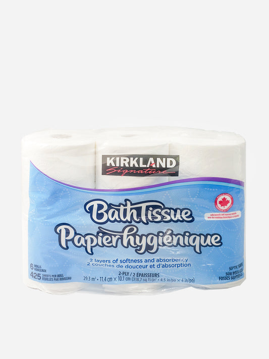 KIRKLAND BATHTISSUE 6 ROLLS