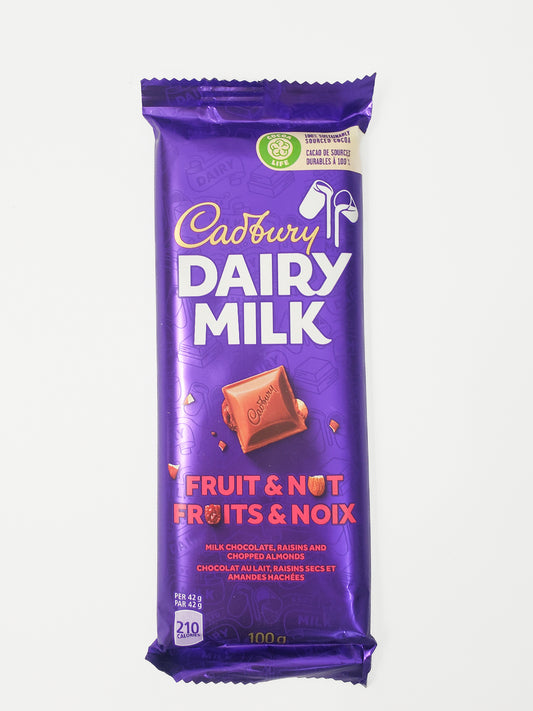 CADBURY DAIRY MILK 100G (3 Favours)