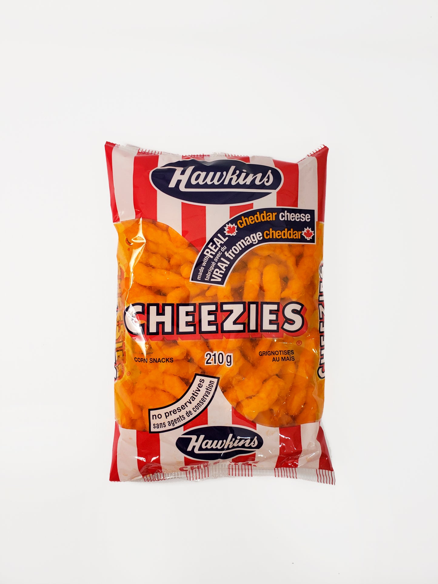 HAWKINS CHEEZIES 210g