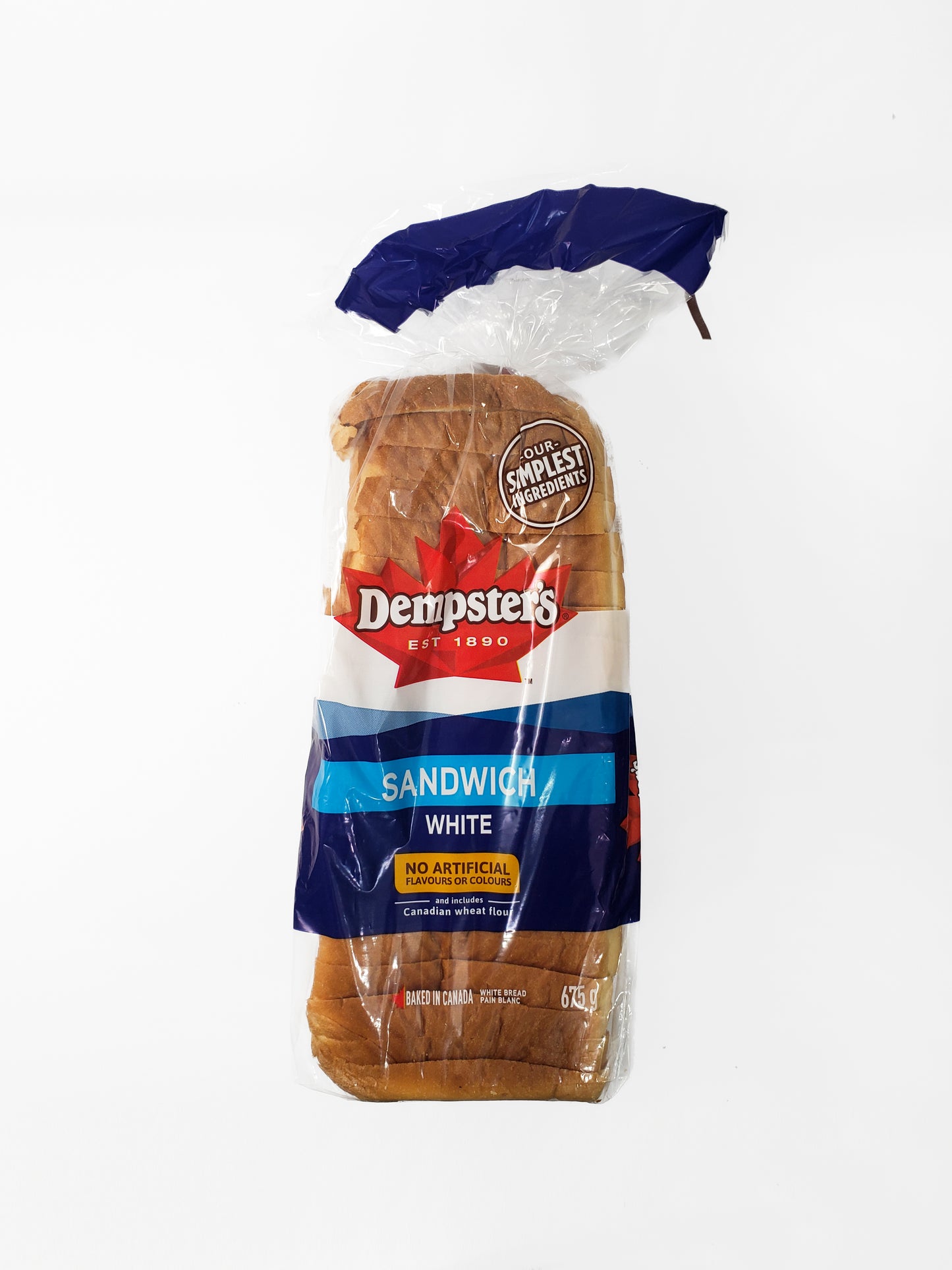 DEMPSTER SANDWICH 675g (WHITE & WHOLE GRAINS)