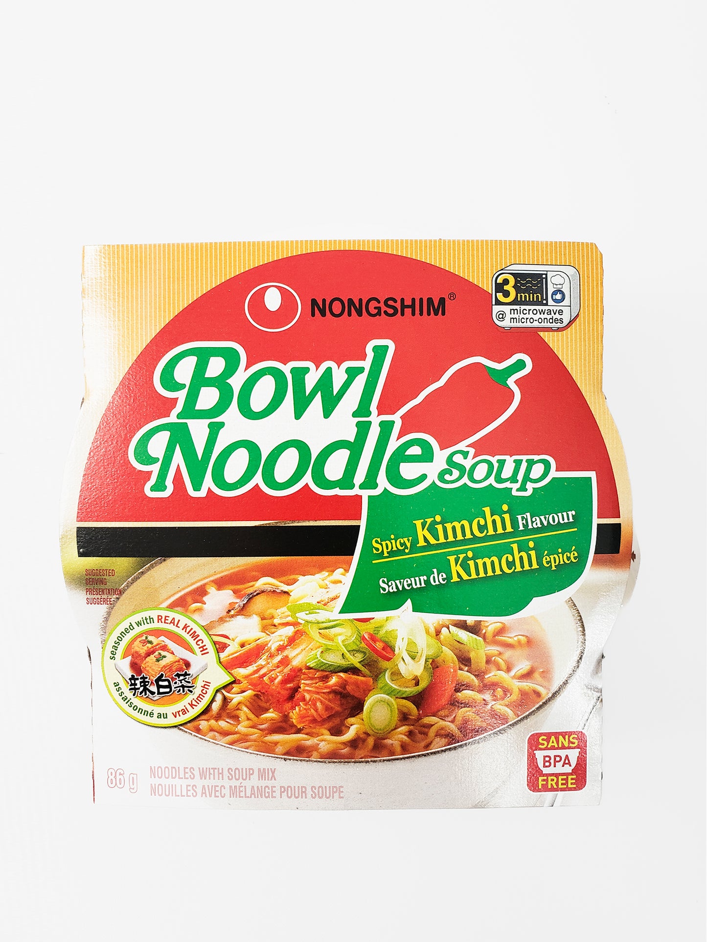 BOWL NOODLE SOUP 86g (KIMCHI)